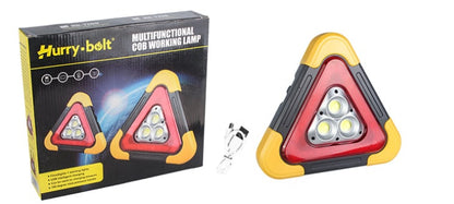 🚗 Promotion exceptionnelle – 49% de réduction : Lampe de Signalisation d'Urgence Solaire Triangulaire 3-en-1 pour le Bord de Route ✨