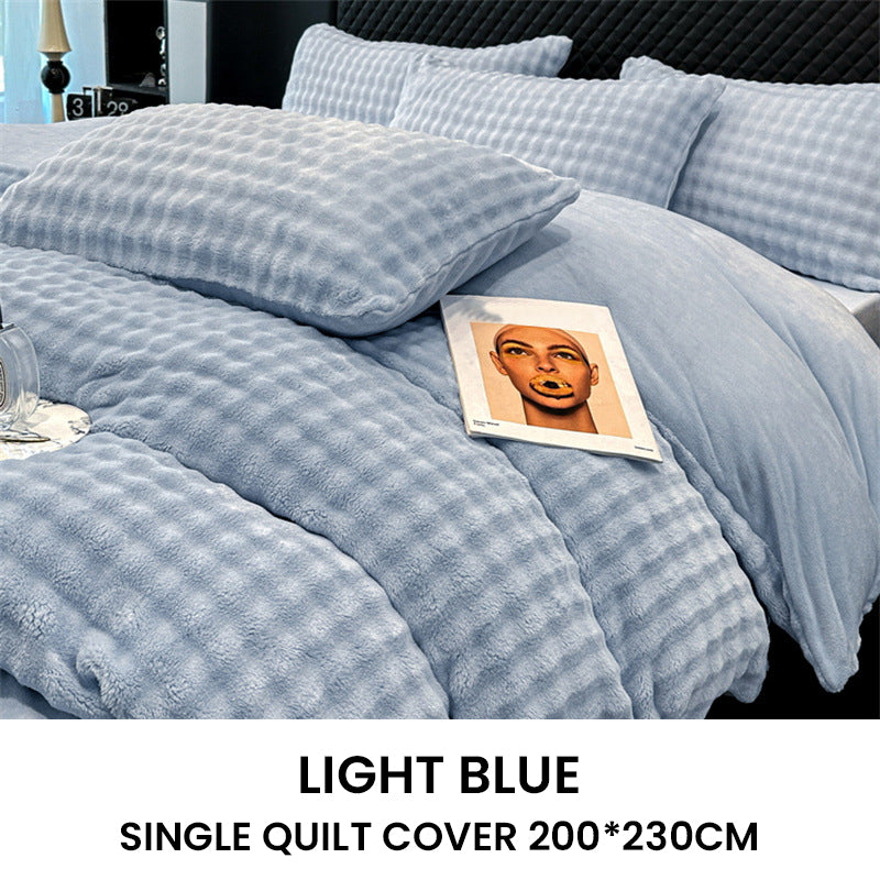 ⚡ Promo exceptionnelle – 69% de réduction : Ensemble de Couette en Velours Lait 1800F avec Housse et Fermeture Éclair pour une Chaleur Douce et un Confort Inégalé cet Hiver ❄️✨