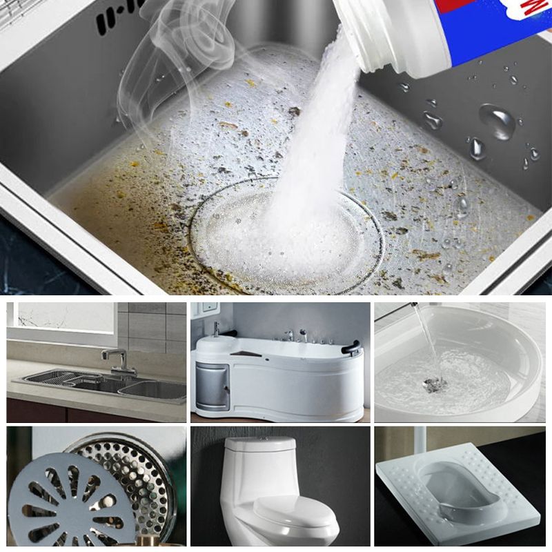 📢📢Achetez 3, obtenez 2 GRATUIT ! ✨🔥 Agent de dragage de tuyaux – Débouche éviers, toilettes & siphons en 1 clic, sans plombier !