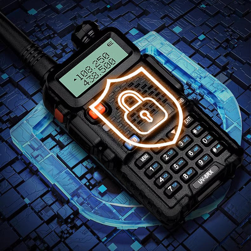 Radio amateur UV-5R longue portée – radio bidirectionnelle double bande Walkie-Talkie