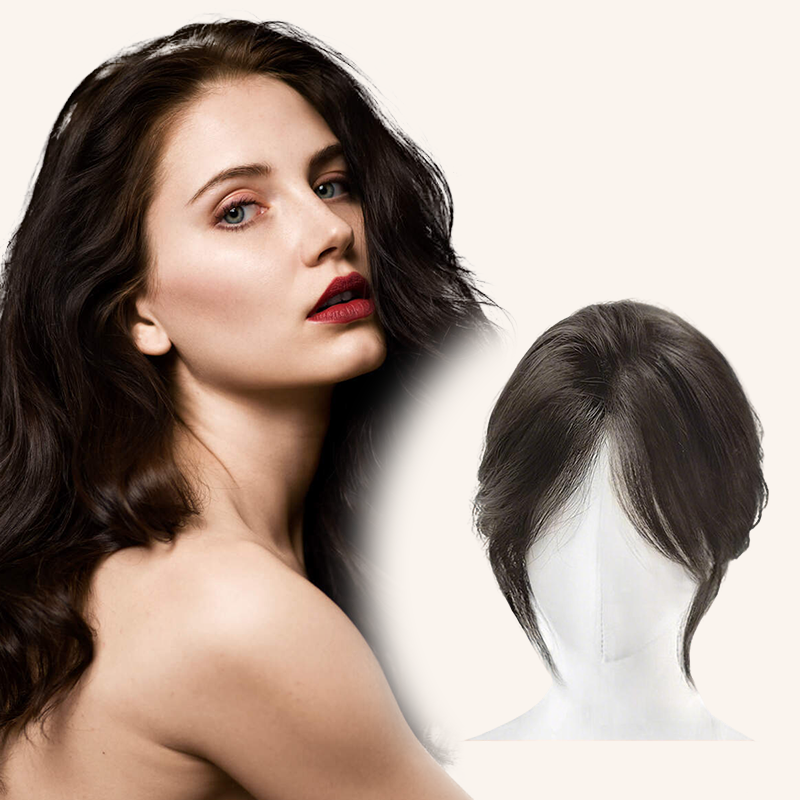 Frange Partielle Naturelle à Clipser – Postiche Invisible et Sans Couture, Look Naturel et Impeccable