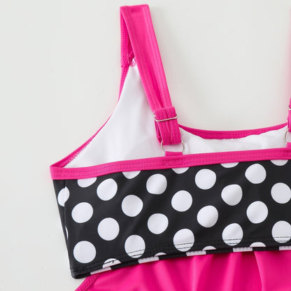 🏖️ Été brûlant - 50% de réduction 👙 Maillot de bain deux pièces à pois pour femme ✨