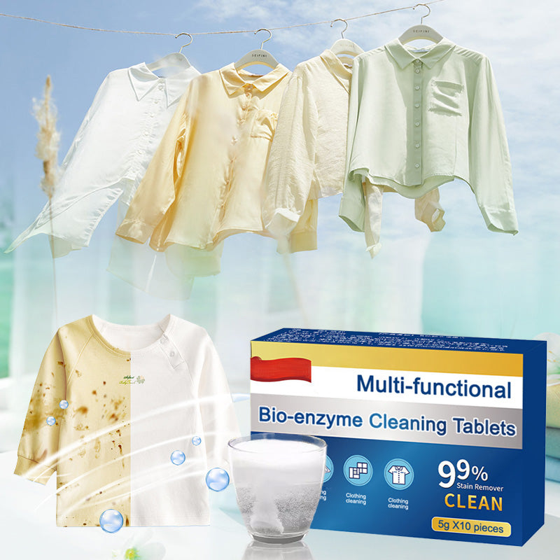 🧼🫧 1 acheté = 1 gratuit ! Comprimés de nettoyage bio-enzymatiques — Puissance naturelle pour un ménage efficace 🌿✨
