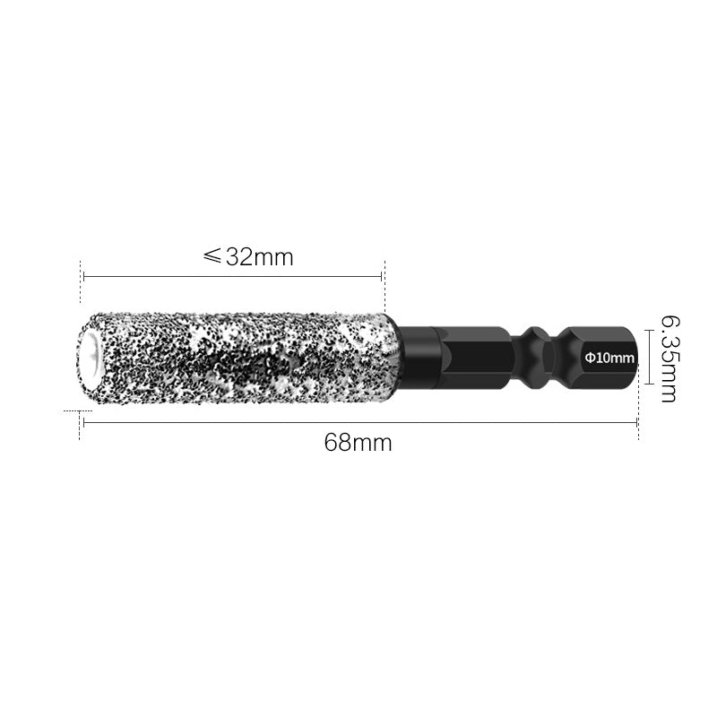 🔥 2-in-1 Hex Shank Brazing & Drilling Dry Hole Opener — Specialized Tool