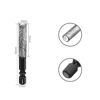 🔥 2-in-1 Hex Shank Brazing & Drilling Dry Hole Opener — Specialized Tool