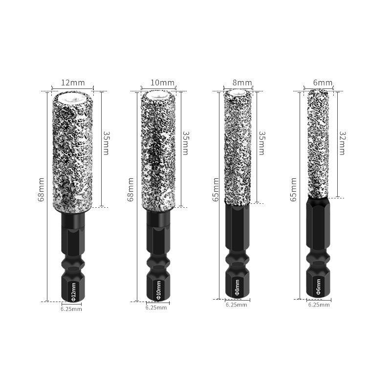 🔥 2-in-1 Hex Shank Brazing & Drilling Dry Hole Opener — Specialized Tool