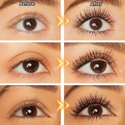 💄 Offre duo : Achetez 1, Obtenez 1 gratuit – Mascara waterproof et flexible pour une tenue longue durée, sans paquets et un volume naturel qui sublime le regard 👁️