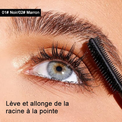 💄 Offre duo : Achetez 1, Obtenez 1 gratuit – Mascara waterproof et flexible pour une tenue longue durée, sans paquets et un volume naturel qui sublime le regard 👁️
