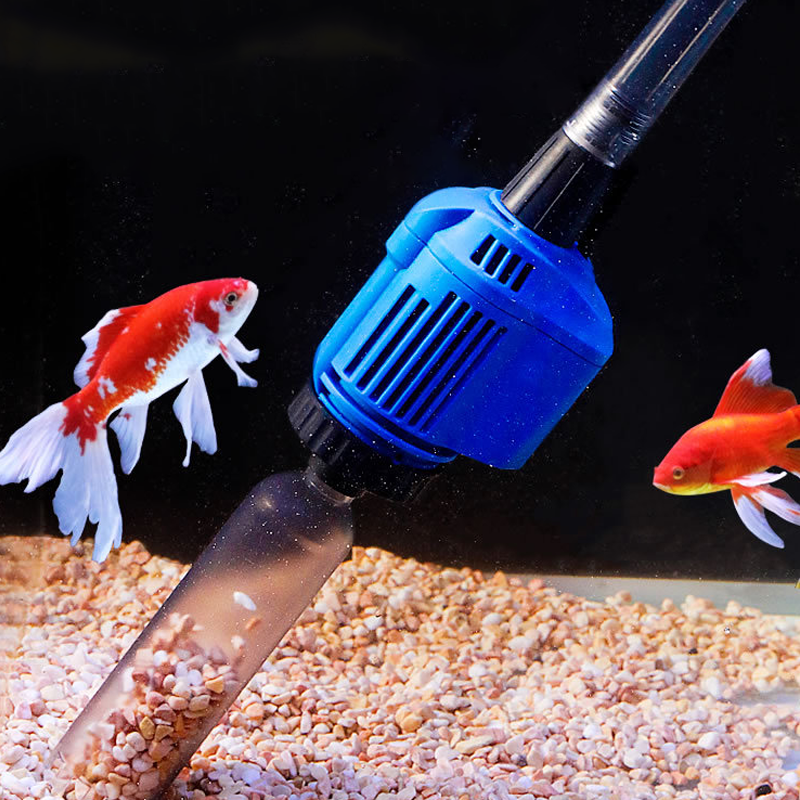 Changeur d'eau et Nettoyeur de Filtre pour Aquarium à Aspiration Électrique – Entretien Facile de Votre Aquarium 🐠🔧