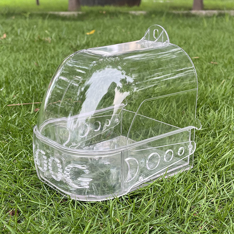 Bassin 2-en-1 pour le bain et l’alimentation des perroquets — pratique et polyvalent