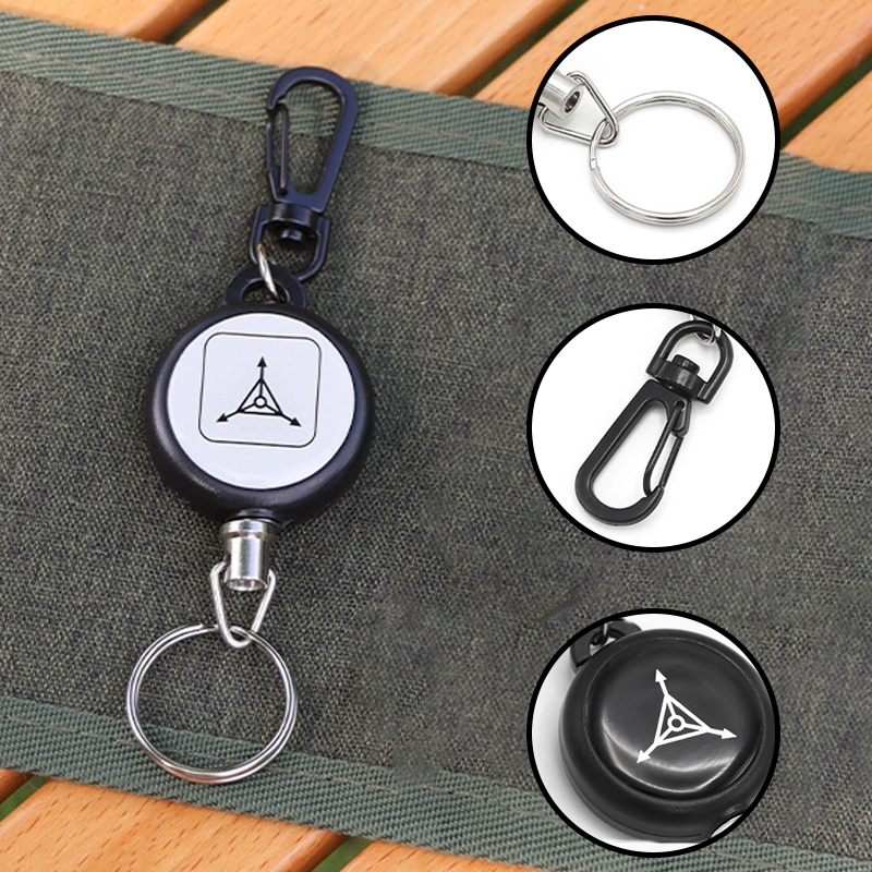Vente chaude 🎁Porte-clés rétractable robuste 🔥🔥 *L’élégance discrète* rencontre *la fonctionnalité robuste*