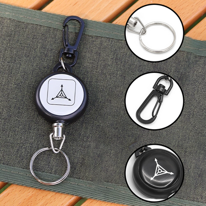 Vente chaude 🎁Porte-clés rétractable robuste 🔥🔥 *L’élégance discrète* rencontre *la fonctionnalité robuste*