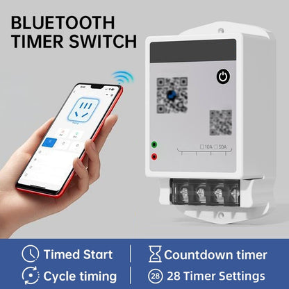Limited Time: 50% OFF Bluetooth Programmable Smart Timer Switch – Voice Control, Remote Scheduling & Seamless Home Automation
