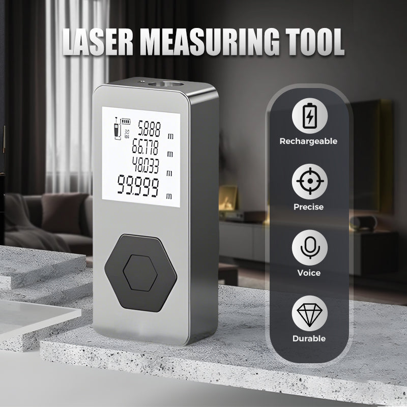 Télémètre Laser Multifonction et Rechargeable – Précision et Polyvalence au Bout des Doigts