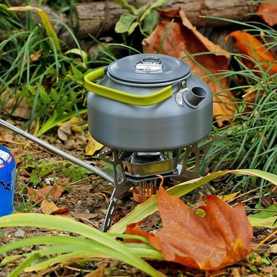 Promo Flash 50% — Réchaud de Camping 3 Feux 5800W avec Allumage Piézo, Puissant et Réglable, Résistant au Vent, Boîte de Rangement, Pour Cuisine Extérieure 🏕️