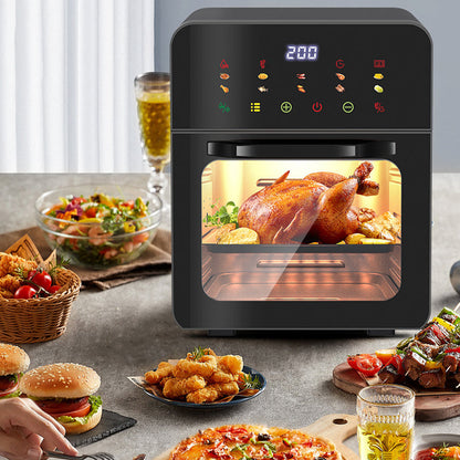 🔥60% de réduction - SOLDES🍳🍗Friteuse à air chaud multifonction avec écran tactile | Livraison gratuite✈️