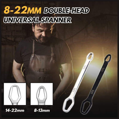 5 dernières heures : Grande Vente Flash — Clé Universelle à Double Tête avec Ajustement Automatique pour Écrous et Boulons de Toutes Tailles 🛠️✨