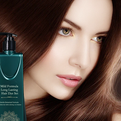 Offre limitée : Kit de coloration capillaire longue tenue à formule douce – couleur durable et soin délicat 🧴