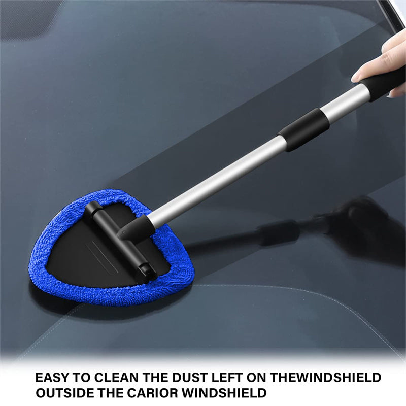 Kit de Nettoyage pour Pare-Brise de Voiture – Extensible et Rotatif à 180°