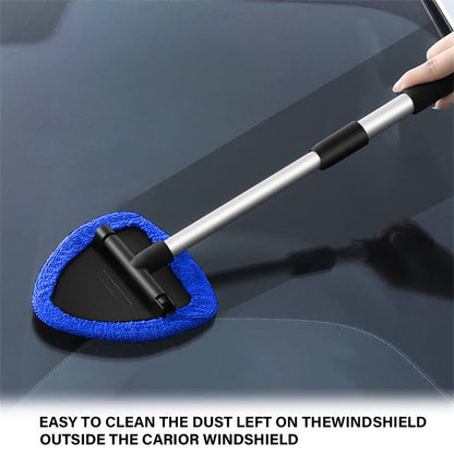 Kit de Nettoyage pour Pare-Brise de Voiture – Extensible et Rotatif à 180°