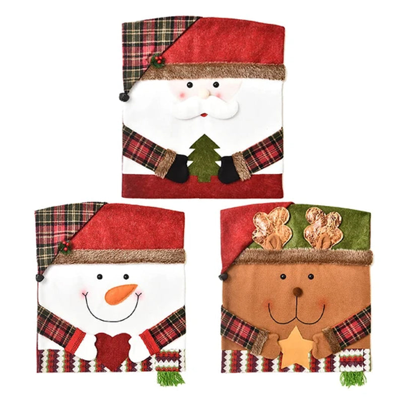 Housse de chaise Noël – Déco festive et élégante pour vos tables de fête