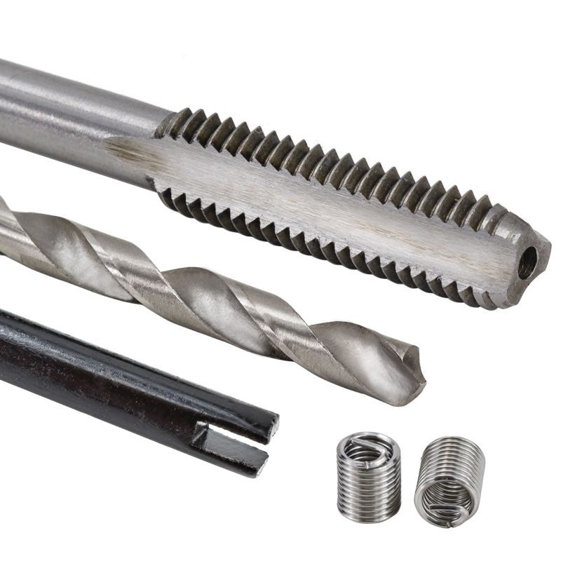 Kit de Réparation de Filets avec Forets HSS en Acier Rapide – Ensemble Complet pour des Réparations Fiables
