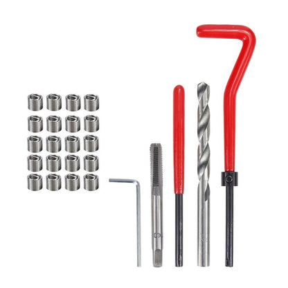 Kit de Réparation de Filets avec Forets HSS en Acier Rapide – Ensemble Complet pour des Réparations Fiables