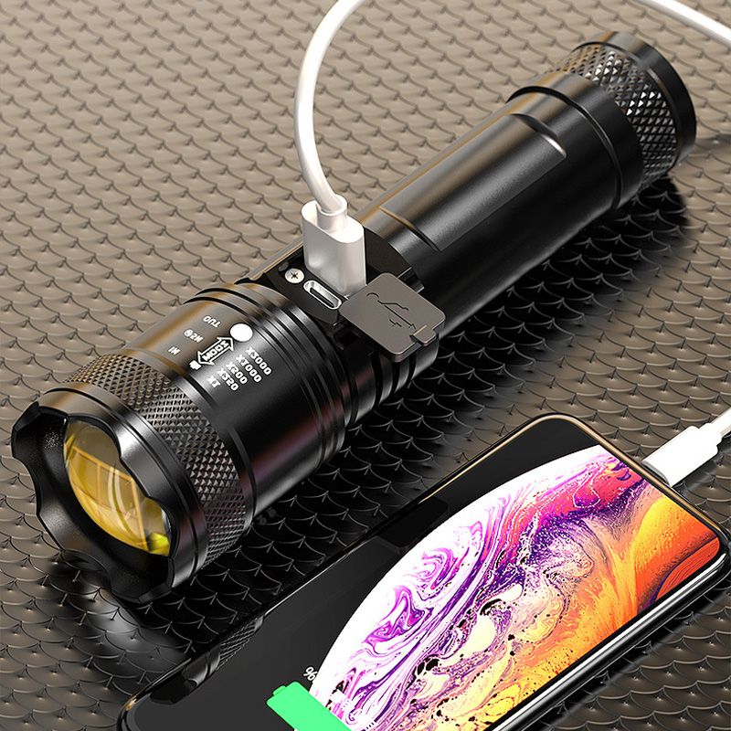 Lampe de poche zoomable ultra-brillante — Offre spéciale: Achetez 2, obtenez 1 gratuit