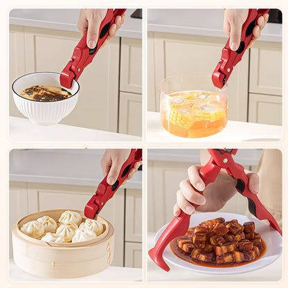 ✨Pince 3 en 1 en silicone pour bol et assiette – 50% de réduction