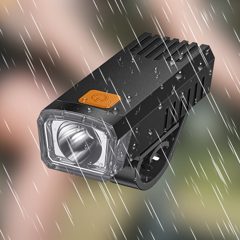 Offre 1+1: Phare Vélo LED Rechargeable – Lumière Puissante en 3 Modes, Clip Réglable et Étanche IPX5 pour Nuit et Pluie