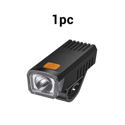 Offre 1+1: Phare Vélo LED Rechargeable – Lumière Puissante en 3 Modes, Clip Réglable et Étanche IPX5 pour Nuit et Pluie