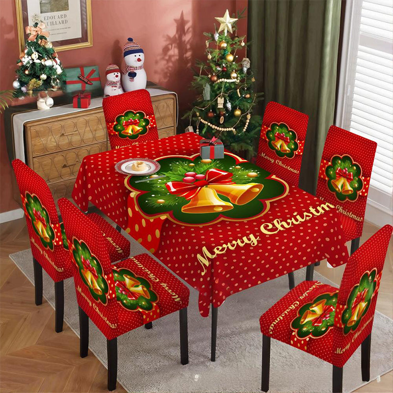🔥50% DE RÉDUCTION sur la Nappe de Noël Classique ✨ Motifs Festifs Variés • Tissu Polyester Résistant aux Taches • Tailles Adaptées à Toutes les Tables 🍽️