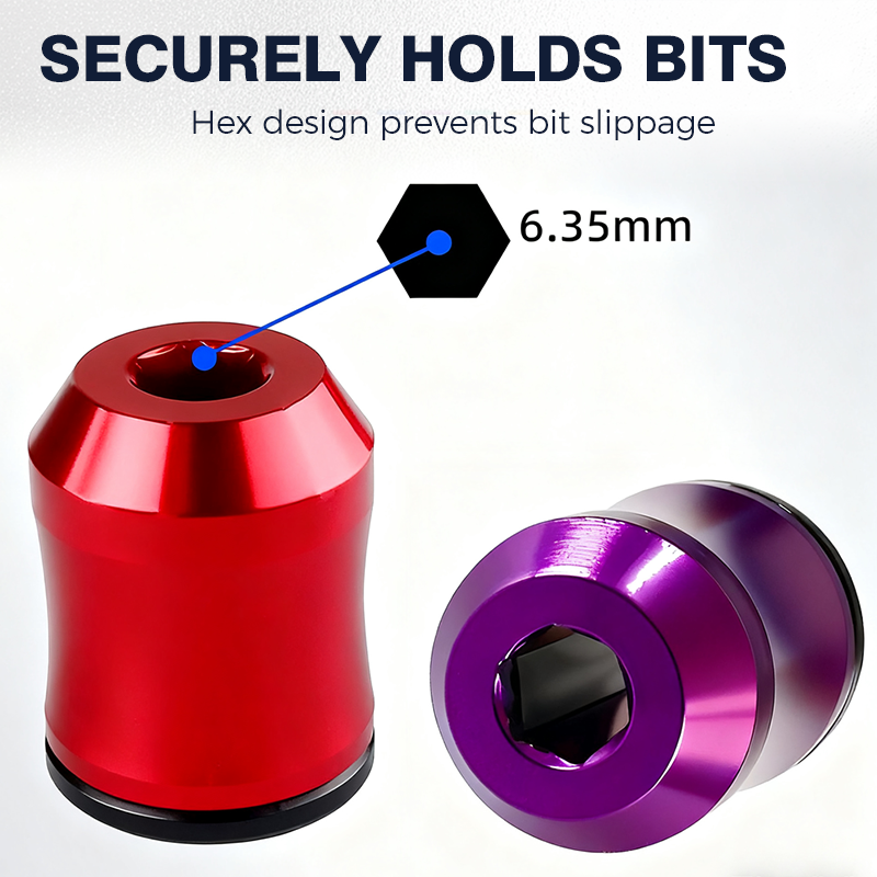 Anneau Magnétique 3-en-1 pour Embouts de Tournevis – Pratique et Polyvalent
