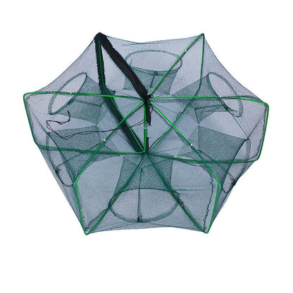 Filet de pêche renforcé et auto-pliable, compact et pratique à ranger