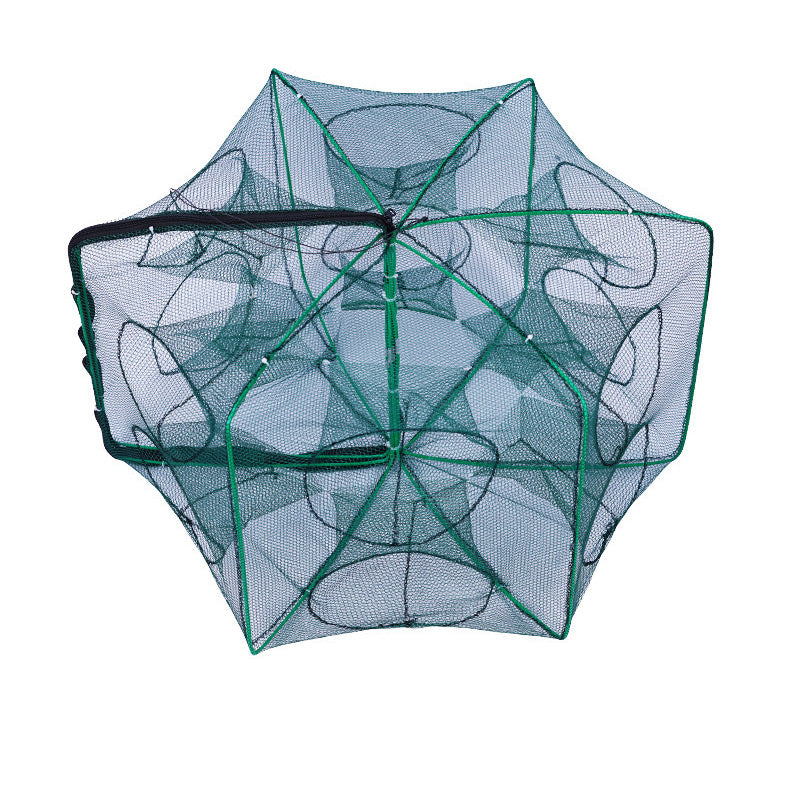 Filet de pêche renforcé et auto-pliable, compact et pratique à ranger