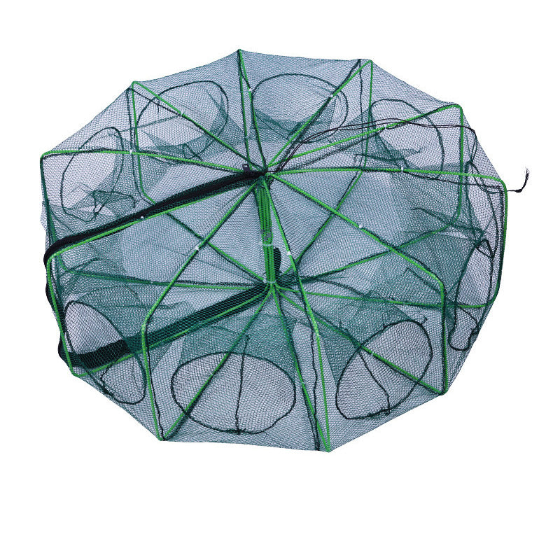 Filet de pêche renforcé et auto-pliable, compact et pratique à ranger