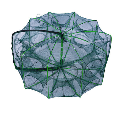 Filet de pêche renforcé et auto-pliable, compact et pratique à ranger