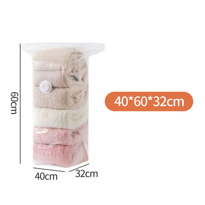 Extra-Large Vacuum Storage Bag - Press to Remove Air