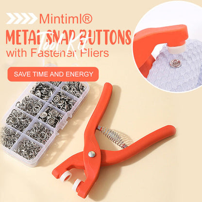 Promo incroyable : Kit d’outils pour boutons-pression en métal avec pinces de fixation –50% de réduction !!!