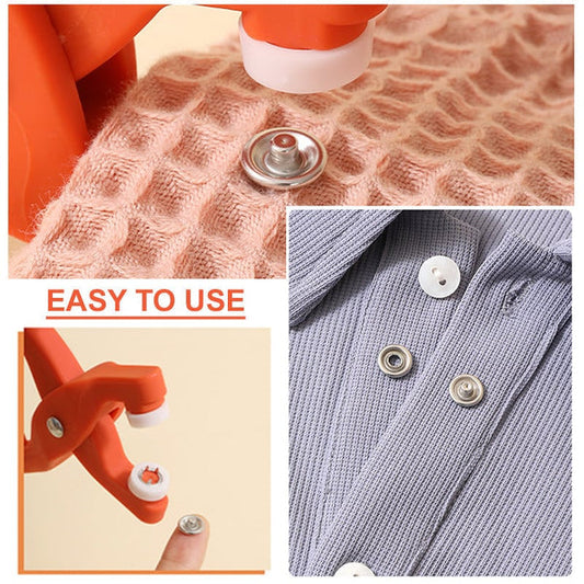 Promo incroyable : Kit d’outils pour boutons-pression en métal avec pinces de fixation –50% de réduction !!!