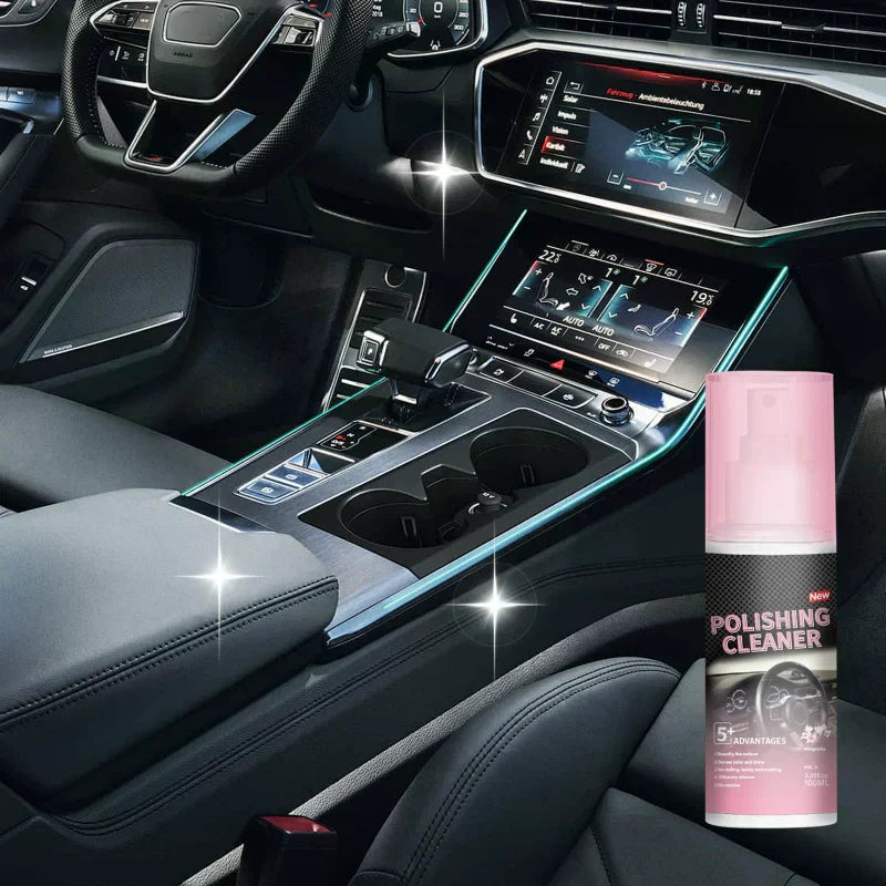 🚗Nettoyant lustrant pour l'intérieur des voitures-🔥🔥Mise à jour du produit et renouvellement de l'emballage📣