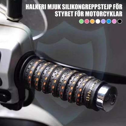 Ruban de Guidon en Silicone Doux et Antidérapant pour Moto – Grip Optimal et Confort