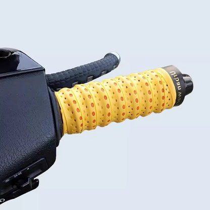 Ruban de Guidon en Silicone Doux et Antidérapant pour Moto – Grip Optimal et Confort