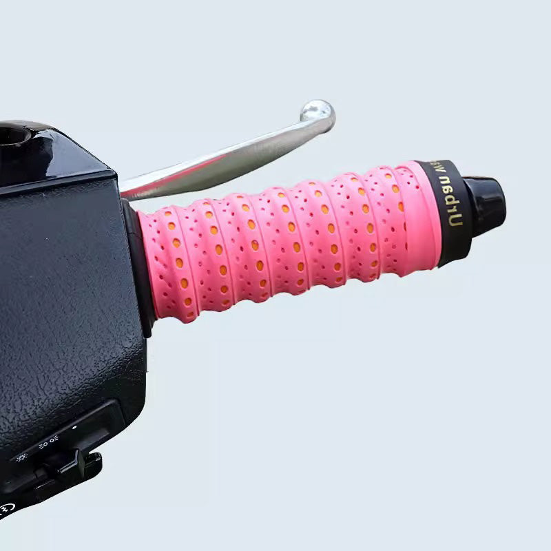 Ruban de Guidon en Silicone Doux et Antidérapant pour Moto – Grip Optimal et Confort