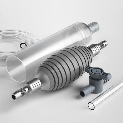 💦 Siphon d’Aquarium – Nettoyage de Gravier avec Régulation du Débit, 2 Têtes Incluses – Sécurisé pour Poissons et Facile à Utiliser 🐠
