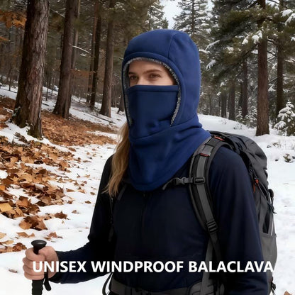 🔥50 % de réduction jusqu'à épuisement des stocks !🎉Cagoule unisexe coupe-vent et chaude
