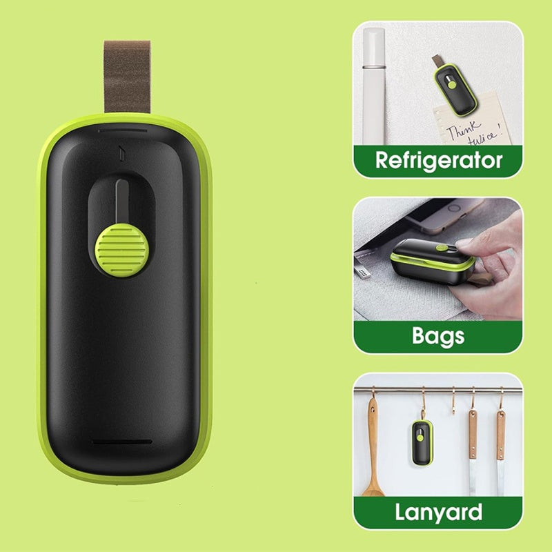 Scelleuse de sacs à chaud portable 2-en-1 avec coupeur – pratique et polyvalente