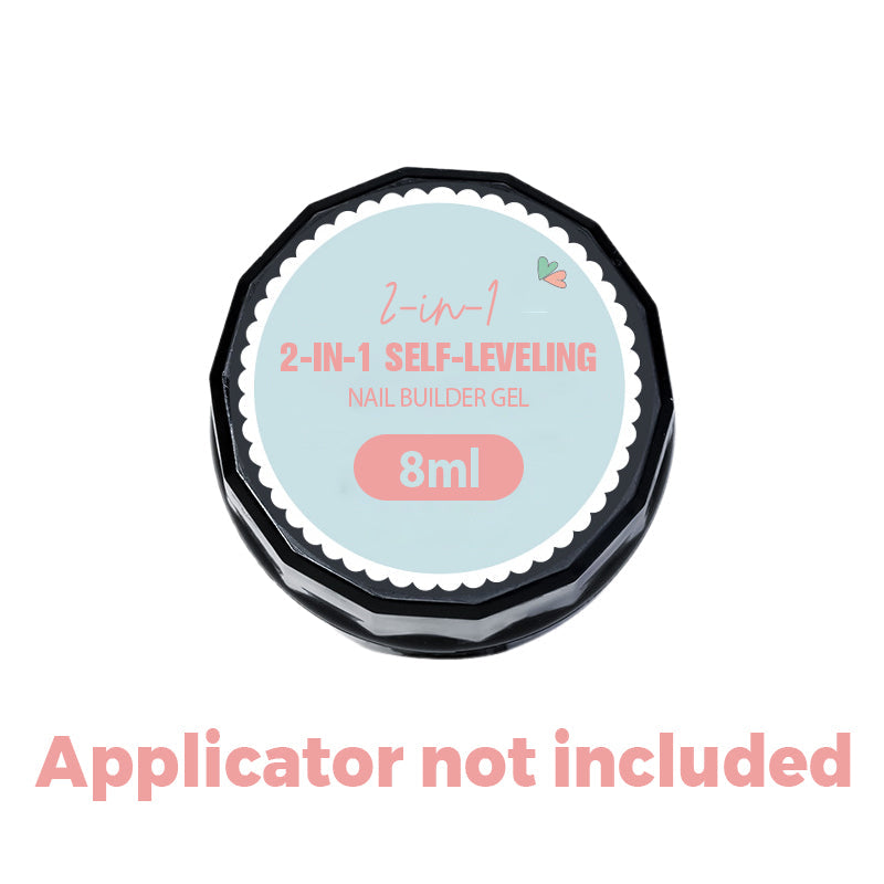 Gel Auto-Nivelant 3-en-1 pour Ongles – Base et Construction en 1 Étape, Durcissement LED/UV en 60s, Formule Sans HEMA – Sûre et Ultra Efficace, -50% de réduction