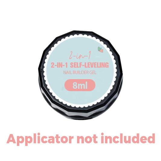 Gel Auto-Nivelant 3-en-1 pour Ongles – Base et Construction en 1 Étape, Durcissement LED/UV en 60s, Formule Sans HEMA – Sûre et Ultra Efficace, -50% de réduction