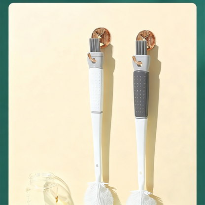 Brosse de nettoyage en silicone à manche long détachable – pratique, hygiénique et offre limitée